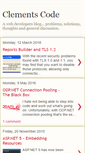 Mobile Screenshot of clementscode.blogspot.com