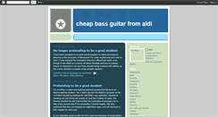 Desktop Screenshot of guitarfromaldi.blogspot.com