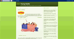 Desktop Screenshot of cccyoungadults.blogspot.com