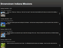 Tablet Screenshot of brownstownindianamissions.blogspot.com