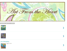 Tablet Screenshot of grandmasartfromtheheart.blogspot.com