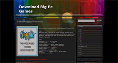 Desktop Screenshot of downloadbigpcgames.blogspot.com