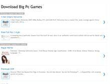 Tablet Screenshot of downloadbigpcgames.blogspot.com