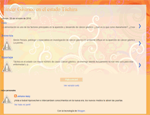 Tablet Screenshot of cancergastricotachira.blogspot.com