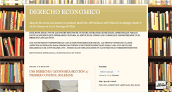 Desktop Screenshot of derechoeconomico-cursos.blogspot.com