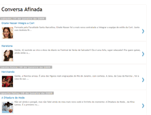 Tablet Screenshot of conversaafinada-blog.blogspot.com