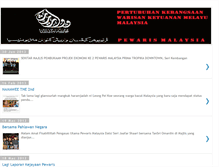 Tablet Screenshot of pewarismalaysia.blogspot.com