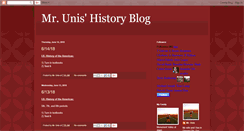 Desktop Screenshot of mrunis.blogspot.com