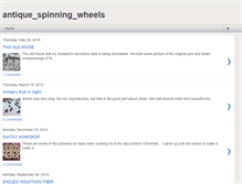 Tablet Screenshot of antique-spinning-wheels.blogspot.com