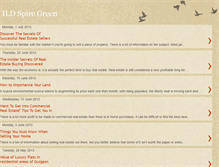 Tablet Screenshot of ildspiregreen.blogspot.com