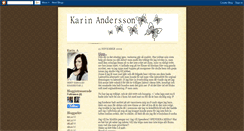 Desktop Screenshot of anderssonkarin.blogspot.com