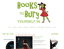Tablet Screenshot of bookstoburyyourselfin.blogspot.com