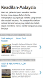 Mobile Screenshot of keadilan-malaysia.blogspot.com