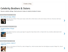 Tablet Screenshot of celebritybrothersnsisters.blogspot.com
