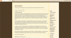 Desktop Screenshot of myalexandria.blogspot.com