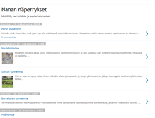 Tablet Screenshot of nanannaperrykset.blogspot.com
