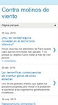Mobile Screenshot of contra-molinosdeviento.blogspot.com