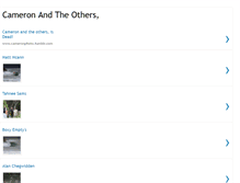 Tablet Screenshot of cameronandtheothers.blogspot.com