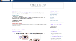 Desktop Screenshot of oopzie-daisy.blogspot.com