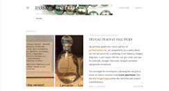 Desktop Screenshot of passagedesperles.blogspot.com