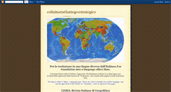 Desktop Screenshot of coltrinariatlantegeostrategico.blogspot.com