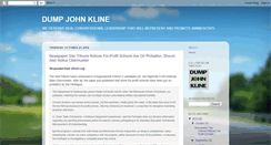 Desktop Screenshot of dumpjohnkline.blogspot.com