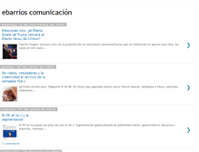 Tablet Screenshot of ebarrioscomunicacion.blogspot.com