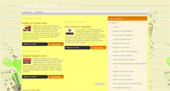 Desktop Screenshot of chessbooktrader.blogspot.com