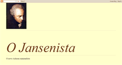 Desktop Screenshot of jansenista.blogspot.com