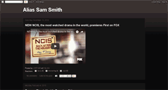 Desktop Screenshot of aliassamsmith.blogspot.com
