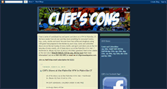 Desktop Screenshot of cliffscons.blogspot.com