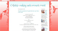 Desktop Screenshot of collettis.blogspot.com