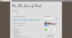 Desktop Screenshot of loveoffoodandfitness.blogspot.com