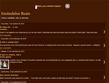 Tablet Screenshot of escandalosreais.blogspot.com