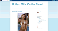 Desktop Screenshot of hottestgirlsontheplanet.blogspot.com