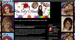 Desktop Screenshot of onfefesmind.blogspot.com