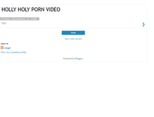 Tablet Screenshot of holly-holy-porn-video.blogspot.com