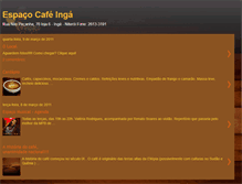 Tablet Screenshot of espacocafeinga.blogspot.com