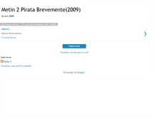 Tablet Screenshot of metinpirata.blogspot.com