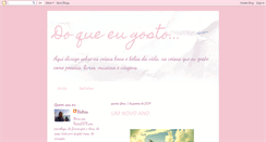 Desktop Screenshot of ahdoqueeugosto.blogspot.com