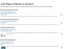 Tablet Screenshot of paperbeads.blogspot.com
