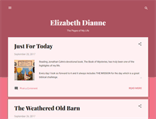 Tablet Screenshot of elizabeth-dianne.blogspot.com