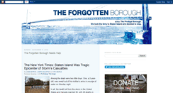 Desktop Screenshot of forgottenborough.blogspot.com