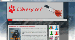 Desktop Screenshot of chicklibrarycat.blogspot.com