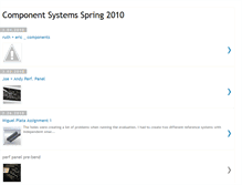 Tablet Screenshot of compsysspring2010.blogspot.com