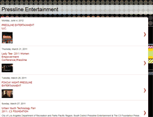 Tablet Screenshot of presslineentertainment.blogspot.com