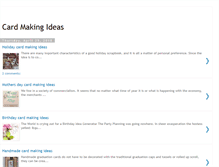Tablet Screenshot of cardmakingideas1.blogspot.com