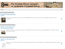 Tablet Screenshot of elizabethbishopcentenary.blogspot.com