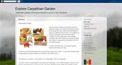 Desktop Screenshot of explore-carpathian-garden.blogspot.com