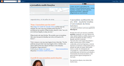 Desktop Screenshot of jornalistamultifuncoes.blogspot.com